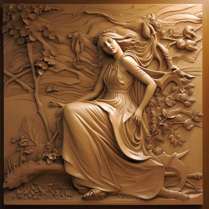 نموذج ثلاثي الأبعاد لآلة CNC 3D Art 